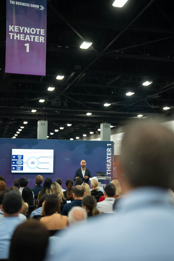business show keynote speaker
